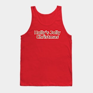 Holly's Jolly Christmas Tank Top